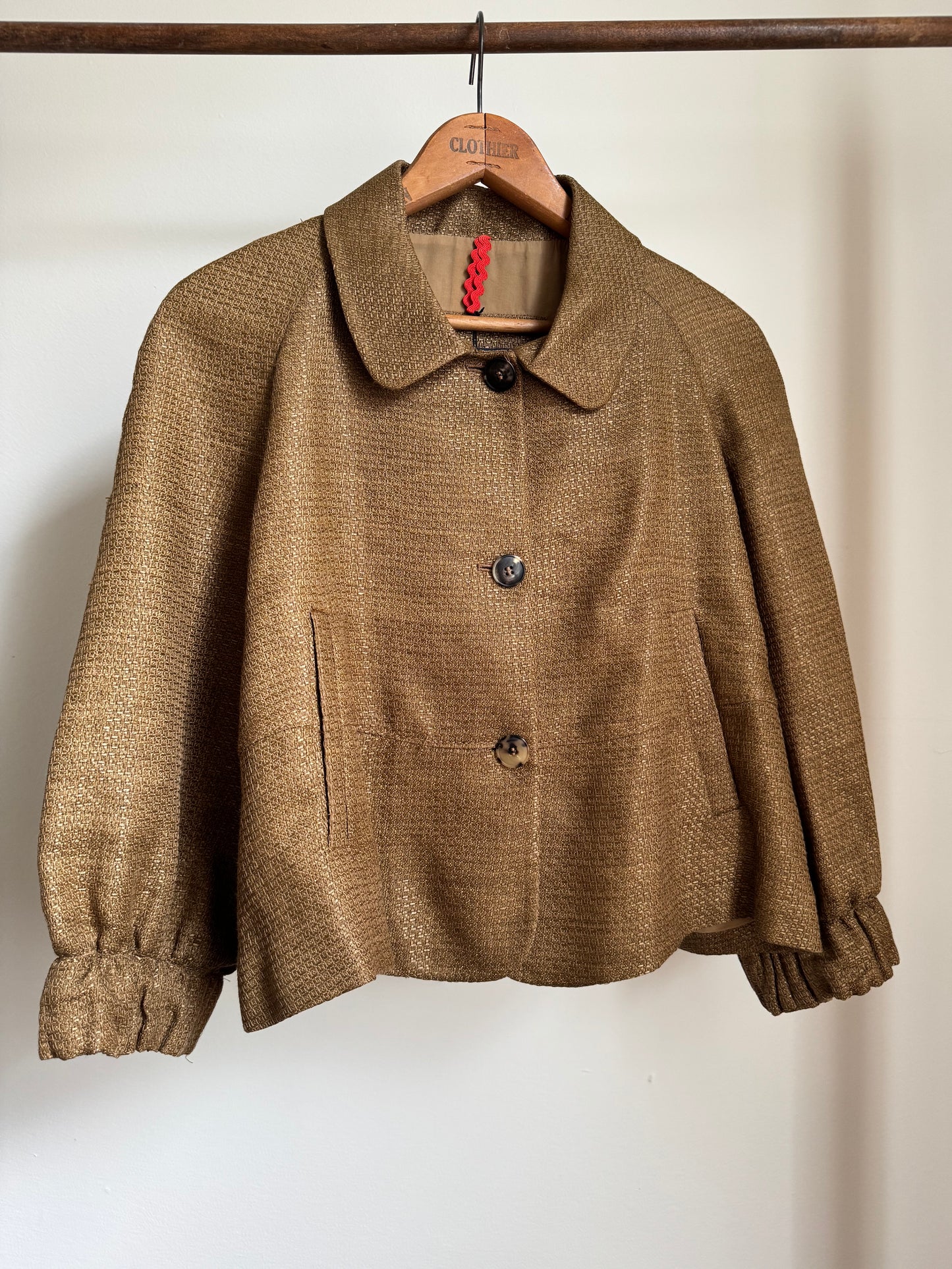 Reclaimed Piazza Sempione Straw Jacket