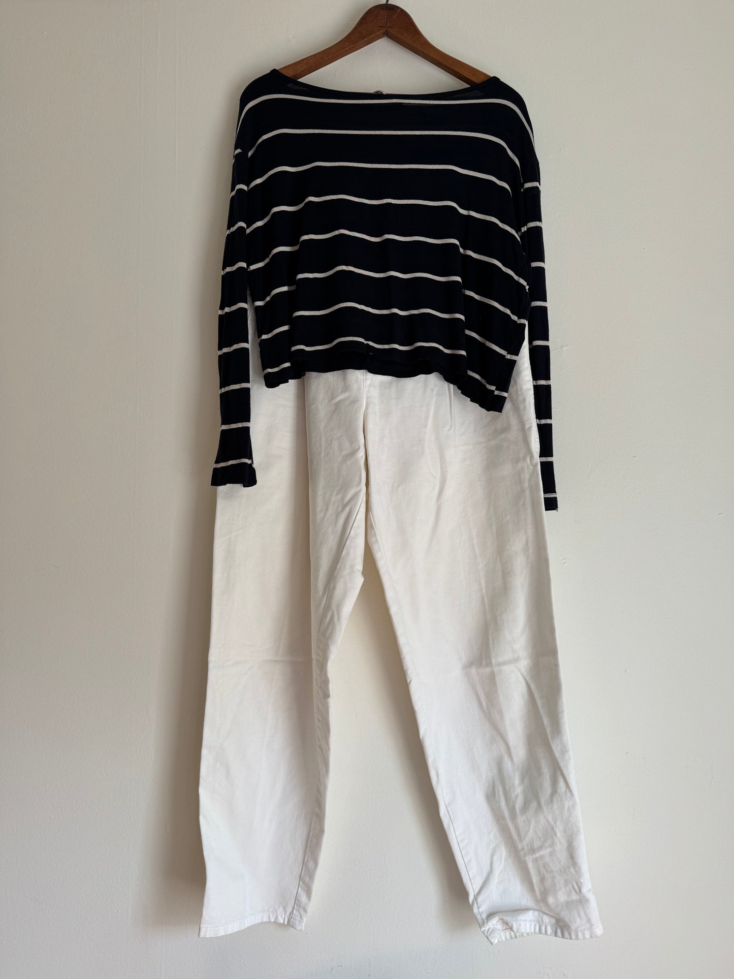 Kain Label Long Sleeve Modal Tee in Navy