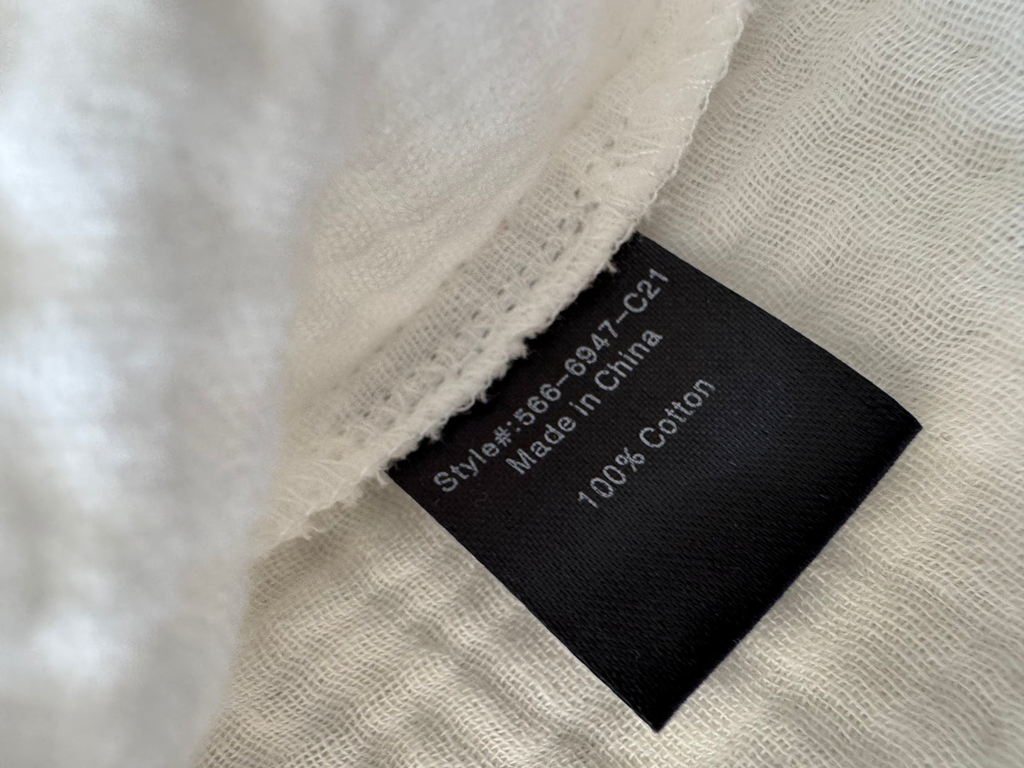 Jenni Kayne Cotton Gauze Tank in White