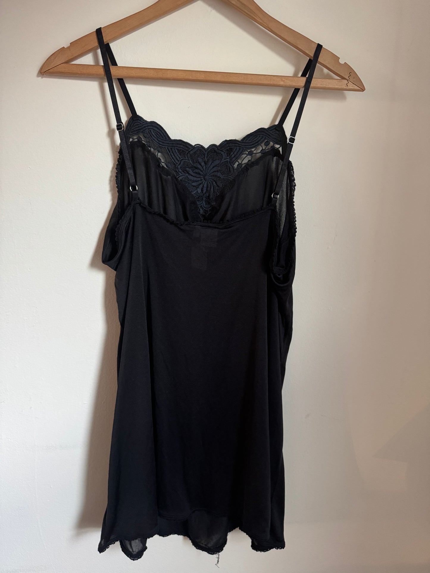 WinterSilks Silk Slip in Black