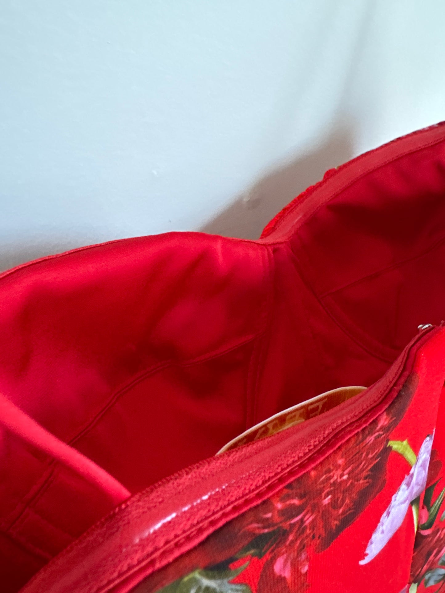 Erin Fetherston Strapless Floral Gown