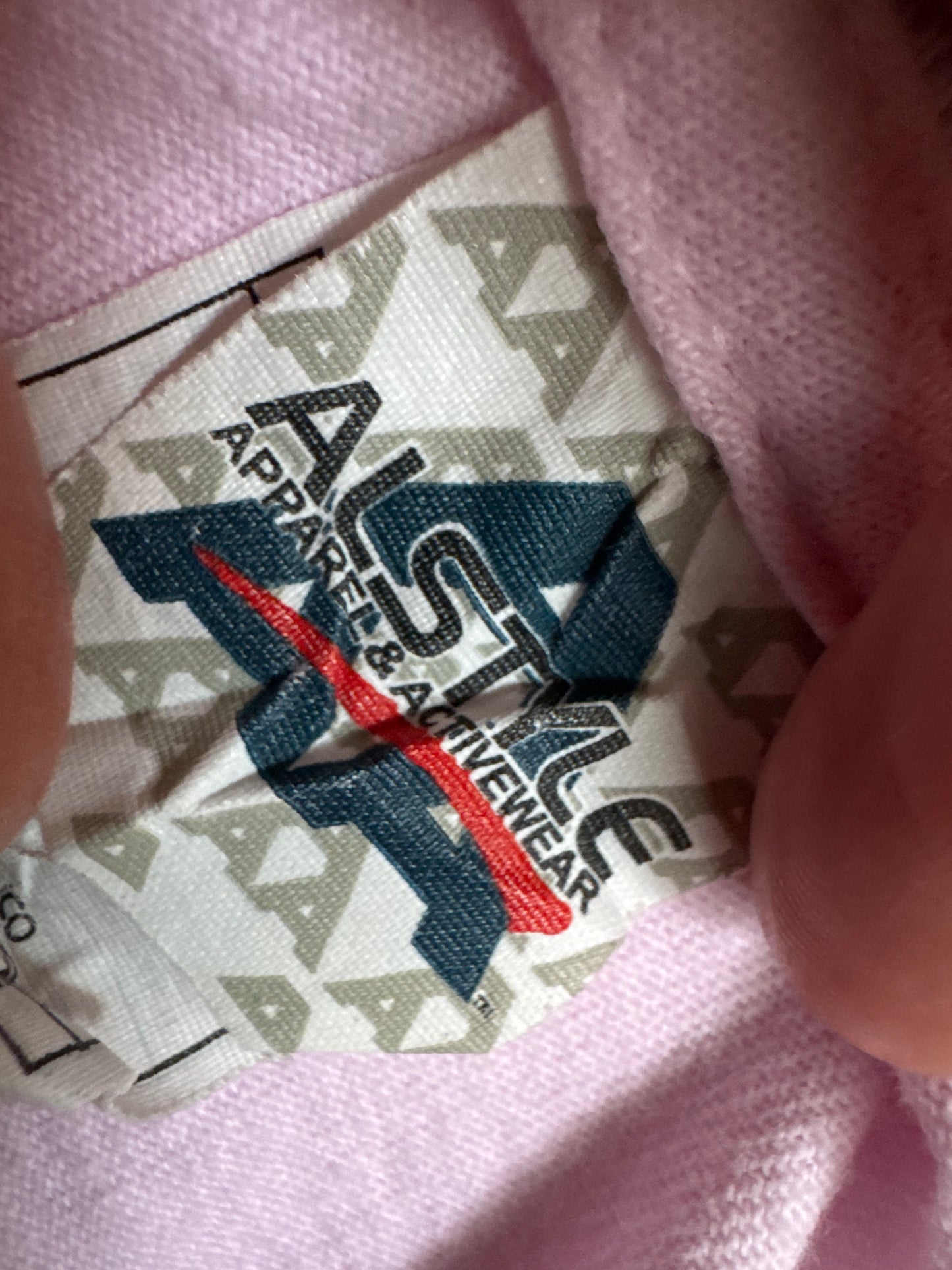 AlStyle Oversized Cotton Tee in Pink