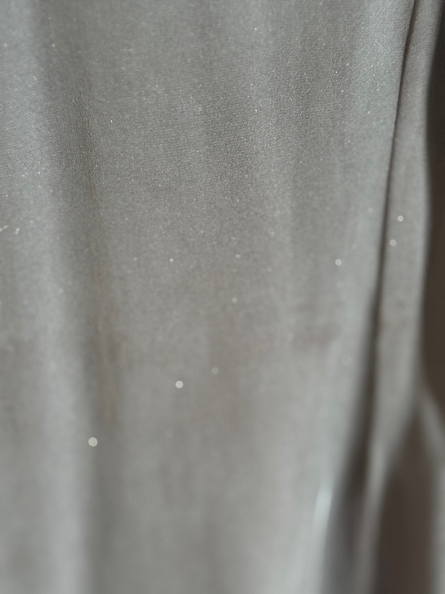 Vintage Jones New York Silk Fitted Button Down Shirt in Black