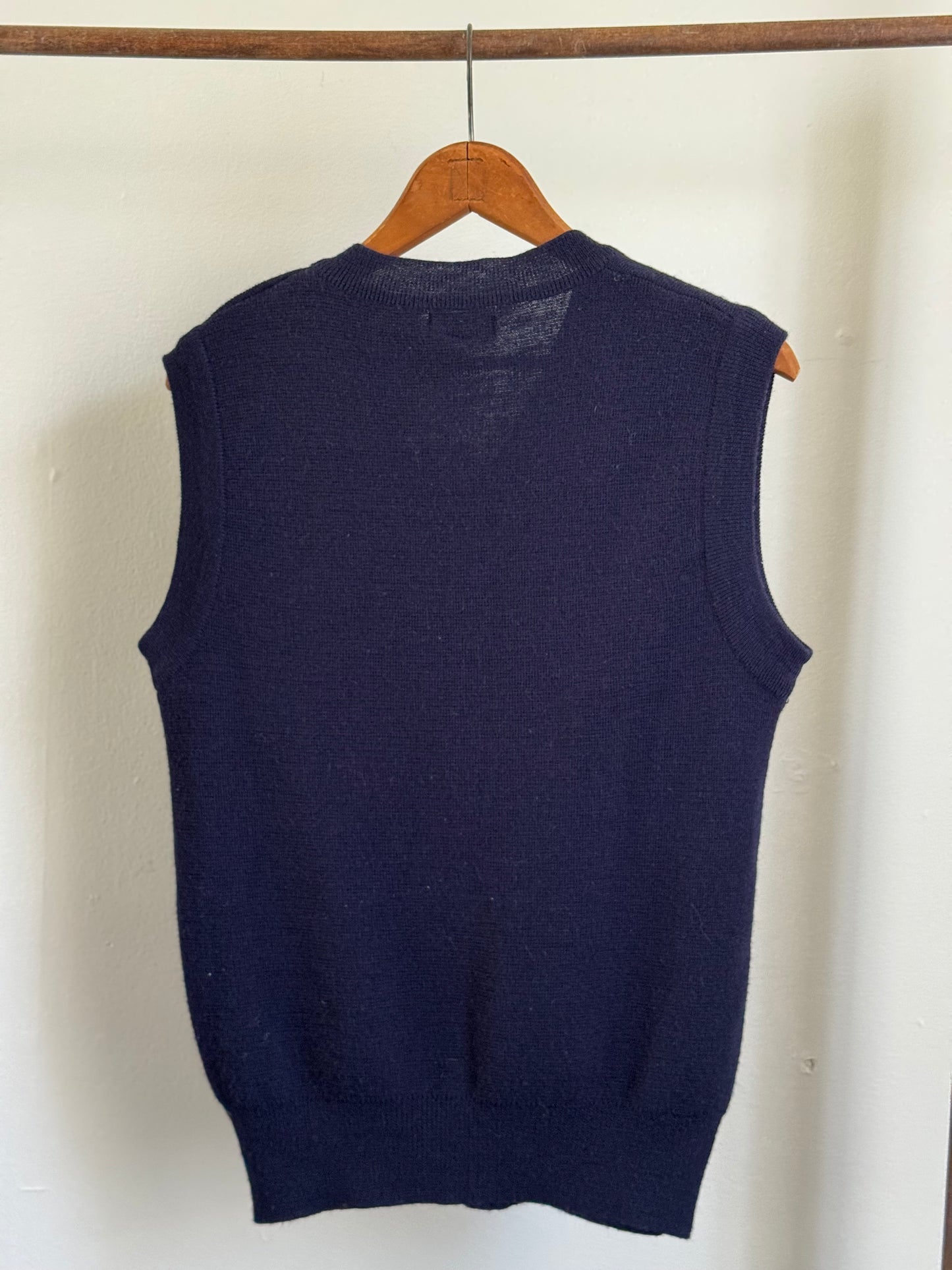 Vintage J.Riggings Sweater Vest in Navy