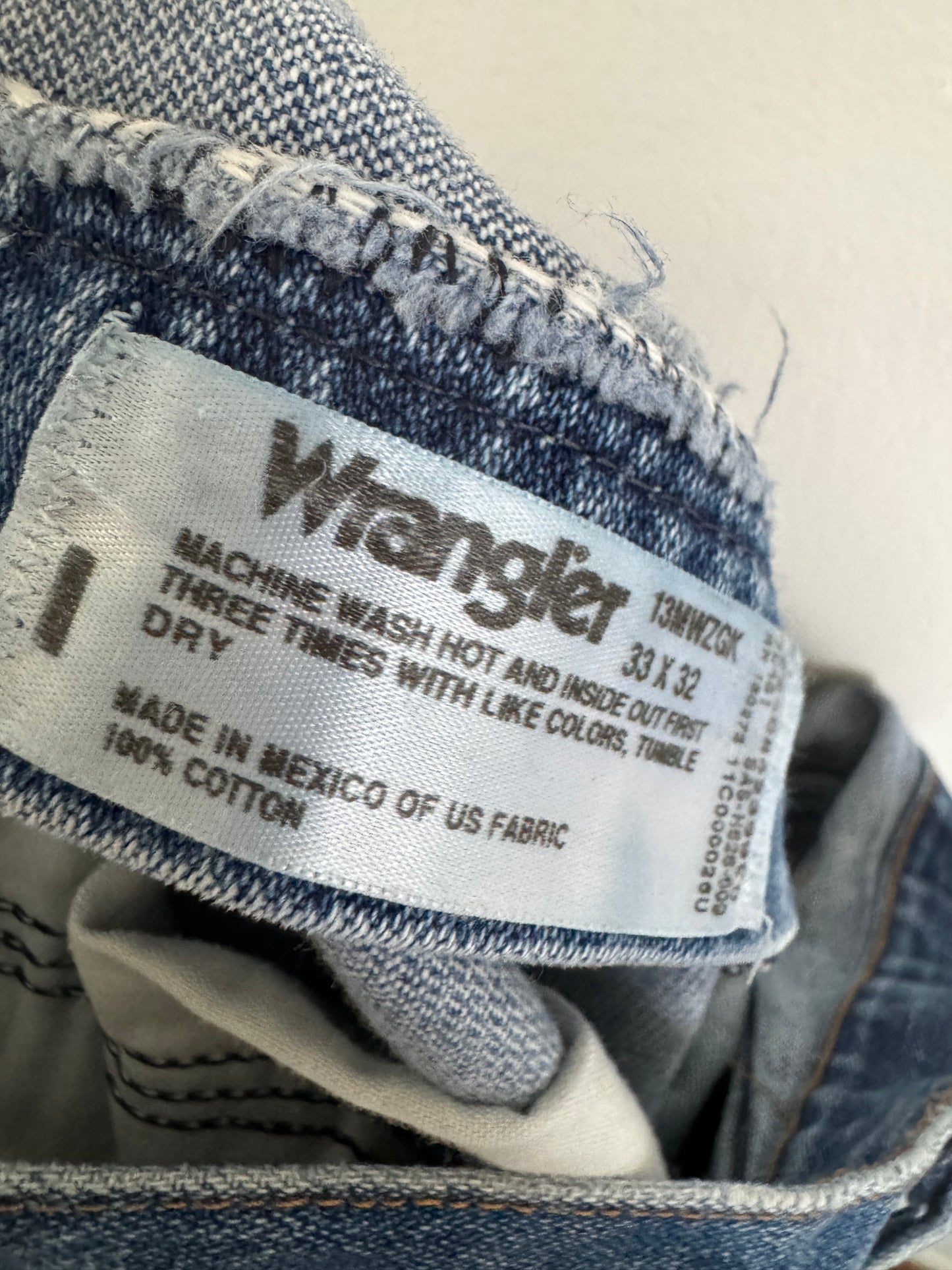 Wrangler Denim Jeans 33 X 32