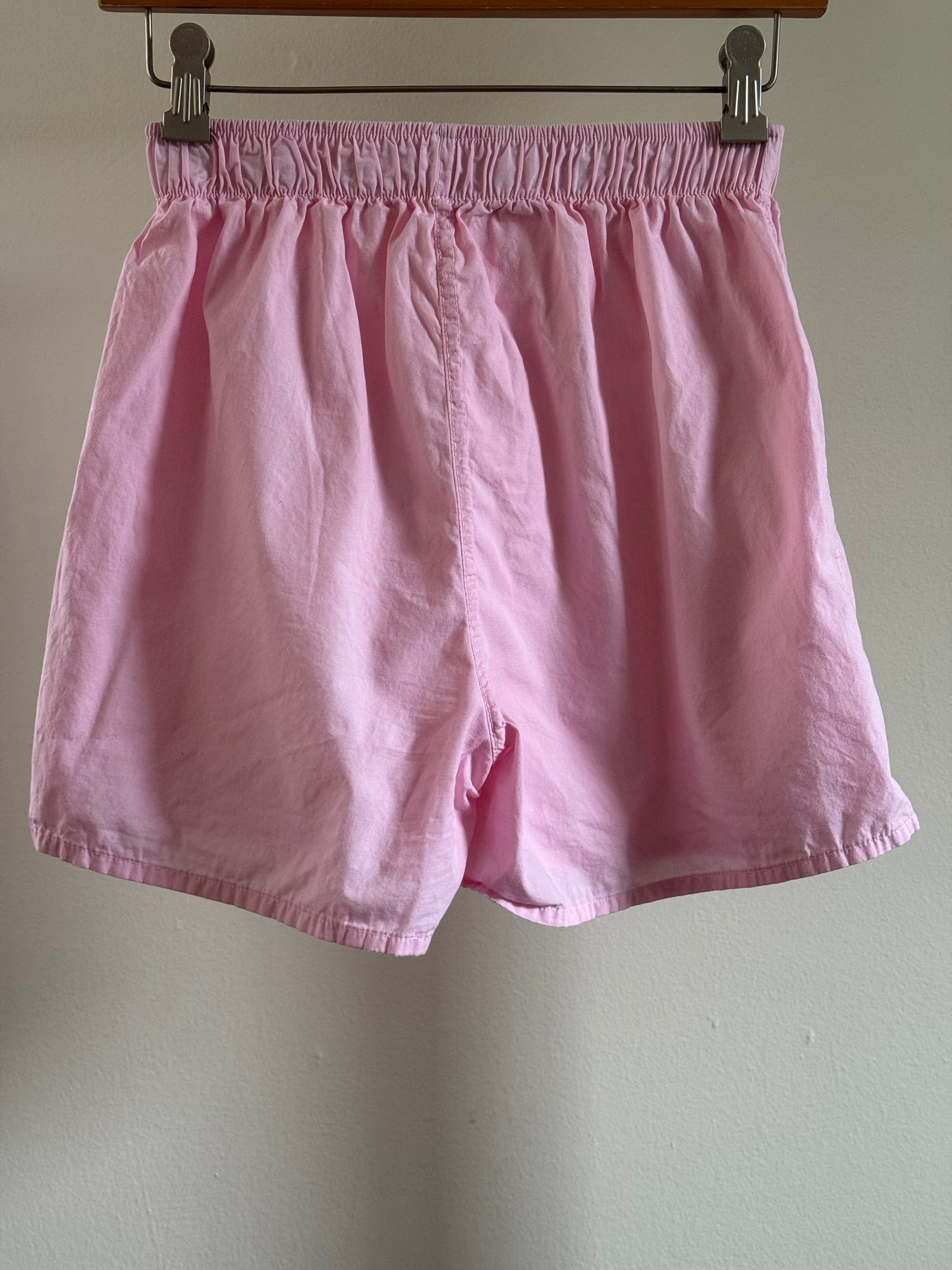 Reclaimed Little Cotton Shorts in Pink