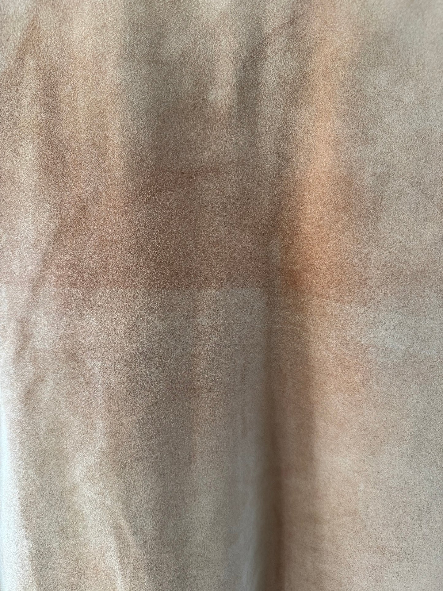 Vintage Double D Ranch Wear Leather Studded Vest in Tan