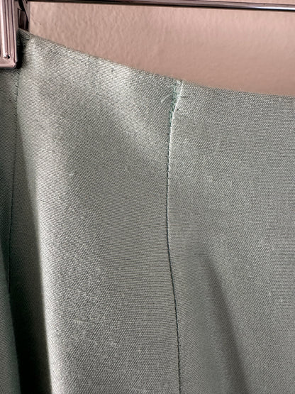 Vintage Long Column Skirt in Robin's Egg