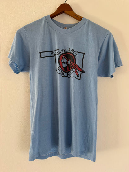 Vintage Woolaroc Tee in Blue