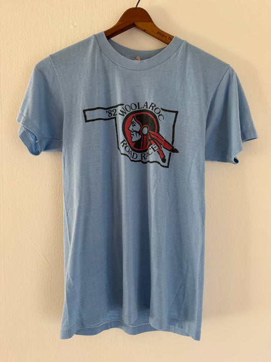 Vintage Woolaroc Tee in Blue