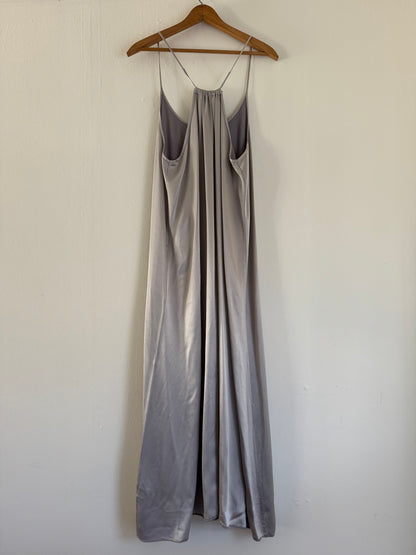 PJ Harlow Liquid Silver Spaghetti Strap Dress