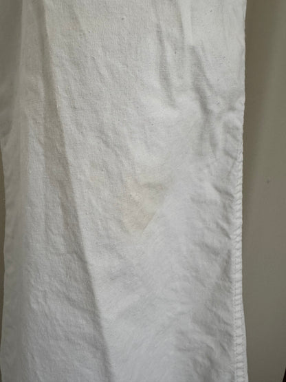 Reclaimed St. John's Bay Cotton Easy Pant in White