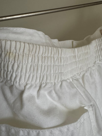 Reclaimed St. John's Bay Cotton Easy Pant in White