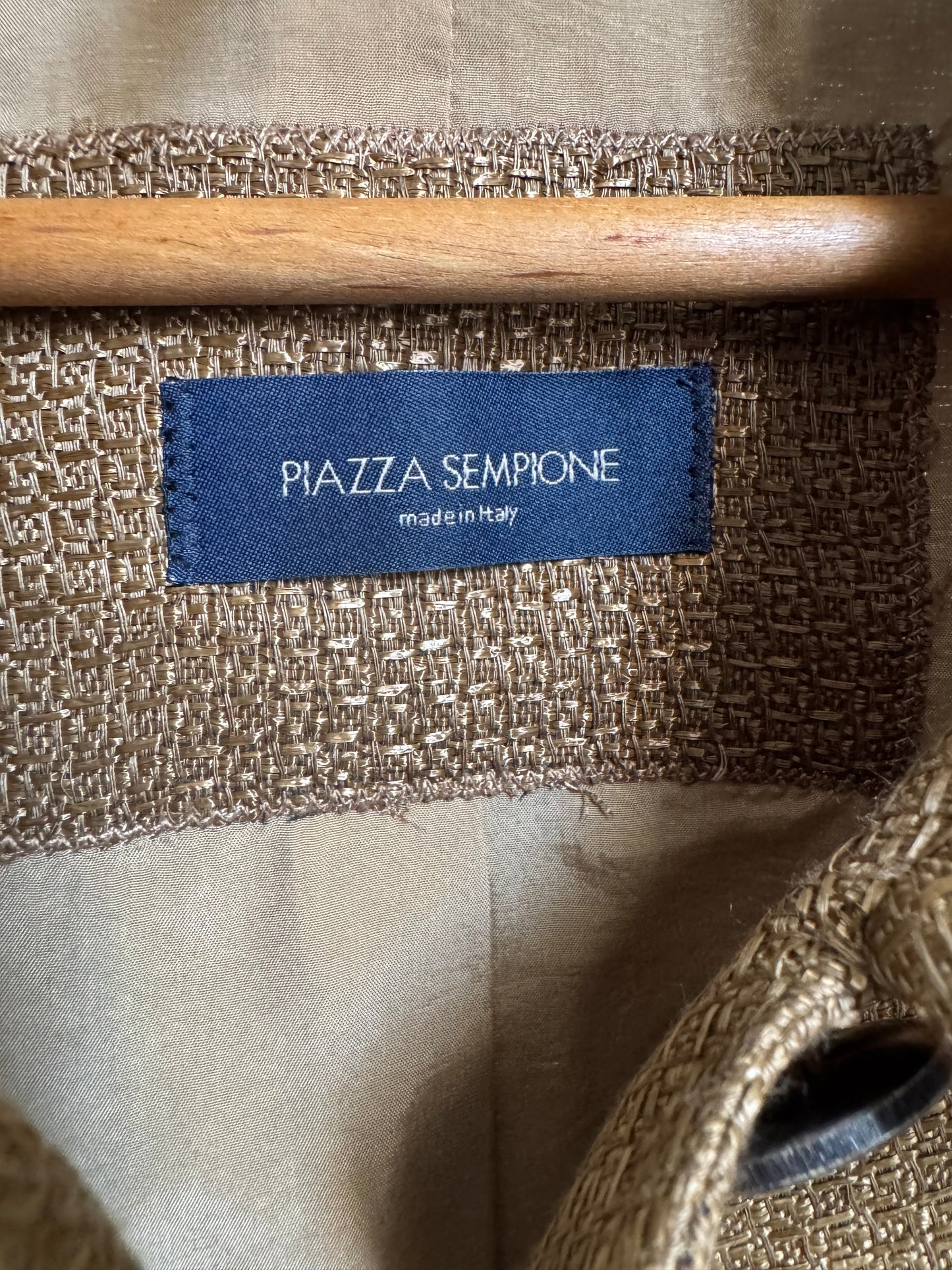Reclaimed Piazza Sempione Straw Jacket