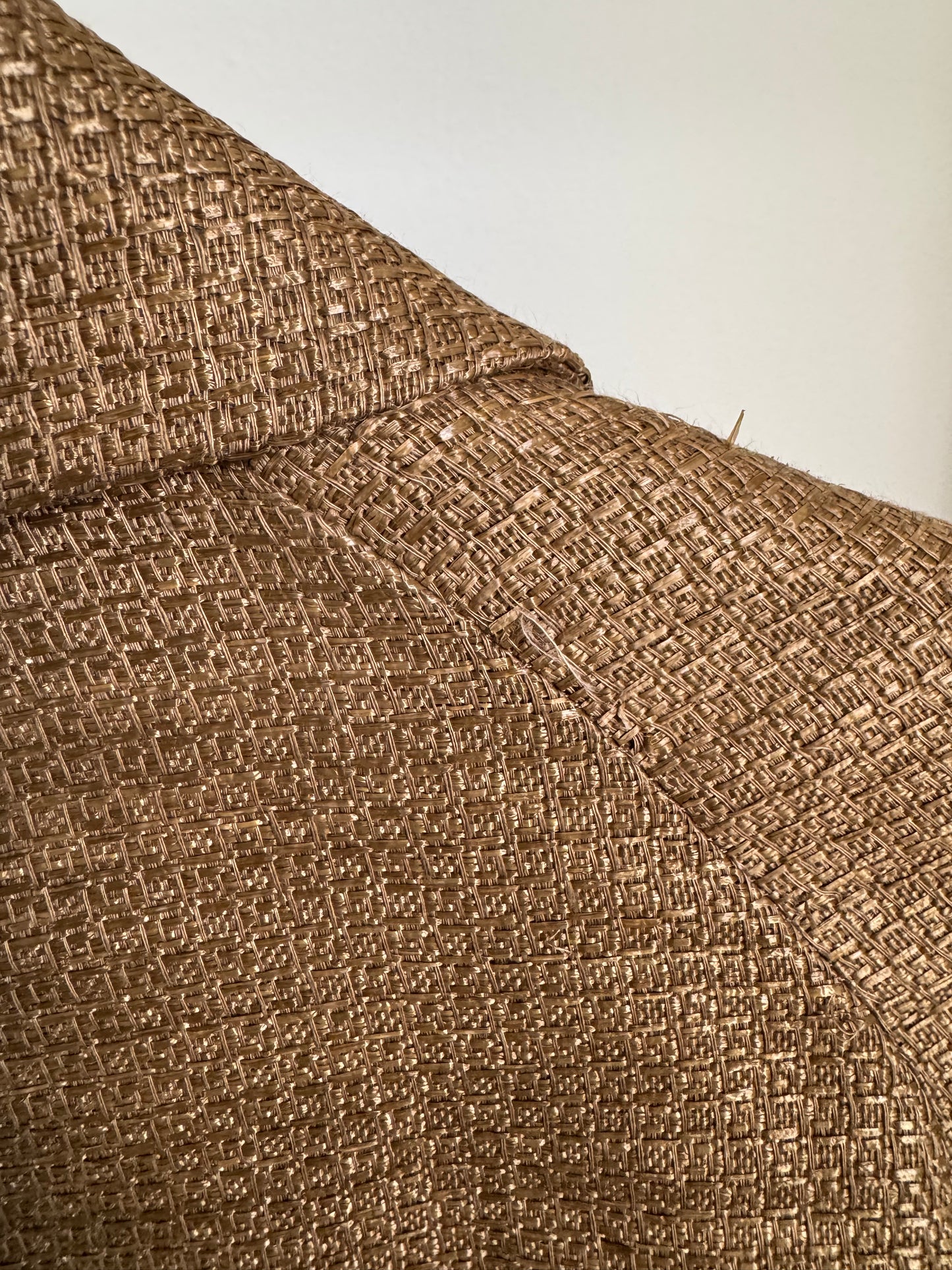 Reclaimed Piazza Sempione Straw Jacket