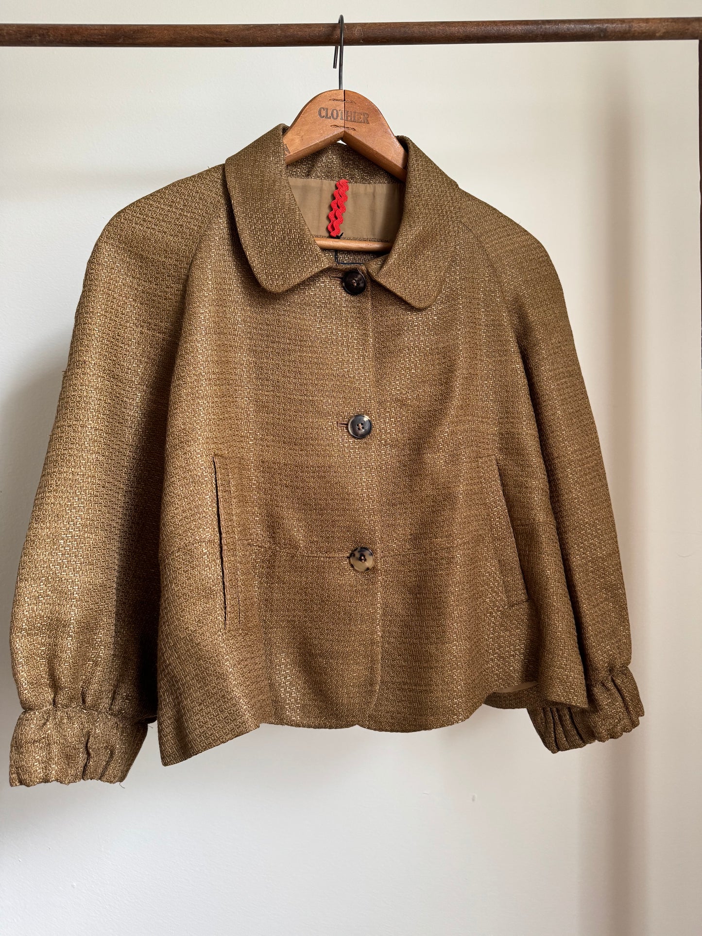 Reclaimed Piazza Sempione Straw Jacket