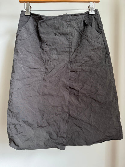 Reclaimed Cividini Skirt in Dark Olive