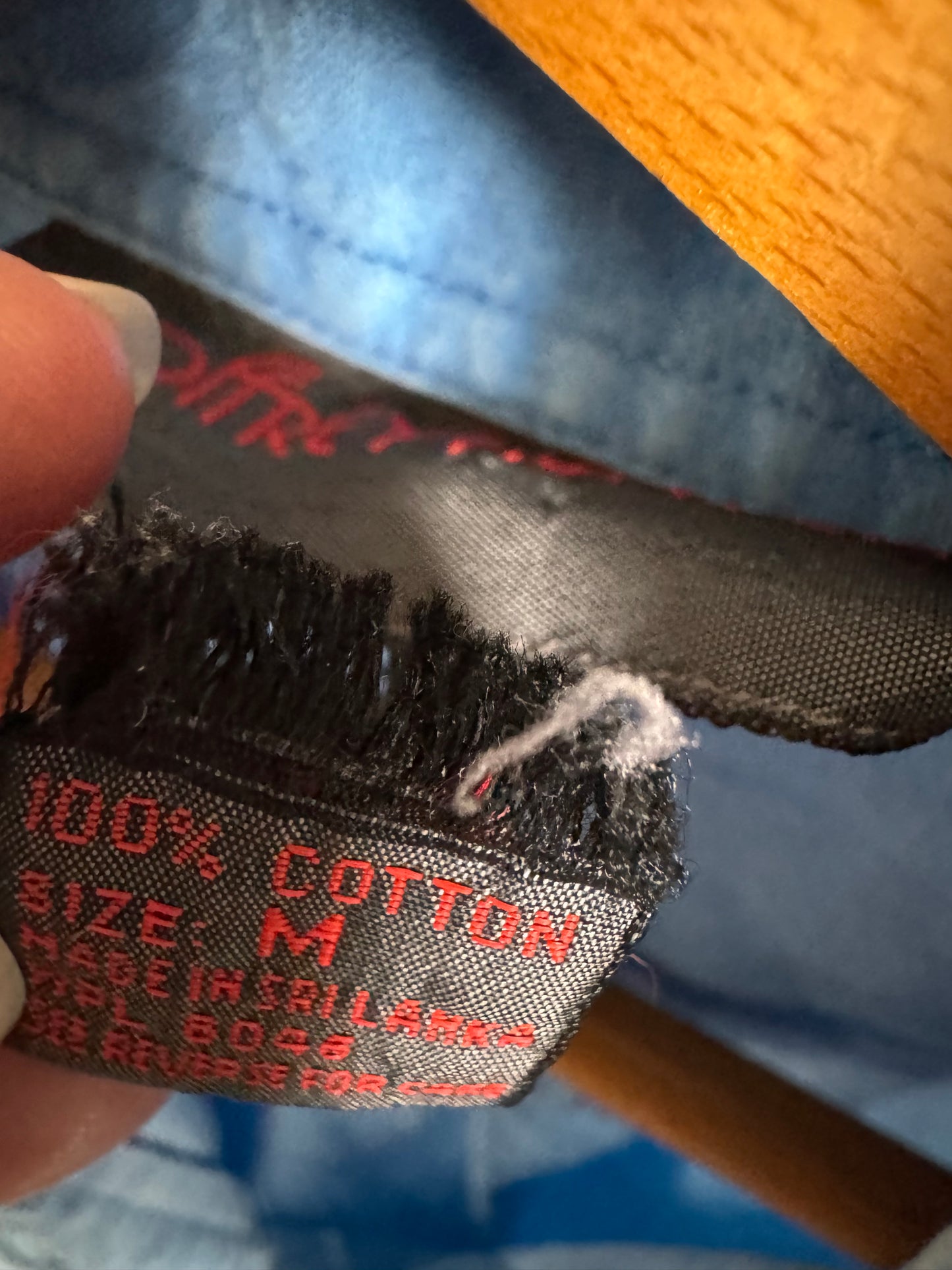 Vintage Geoffrey Hunter Cotton Fishing Shirt in Blue