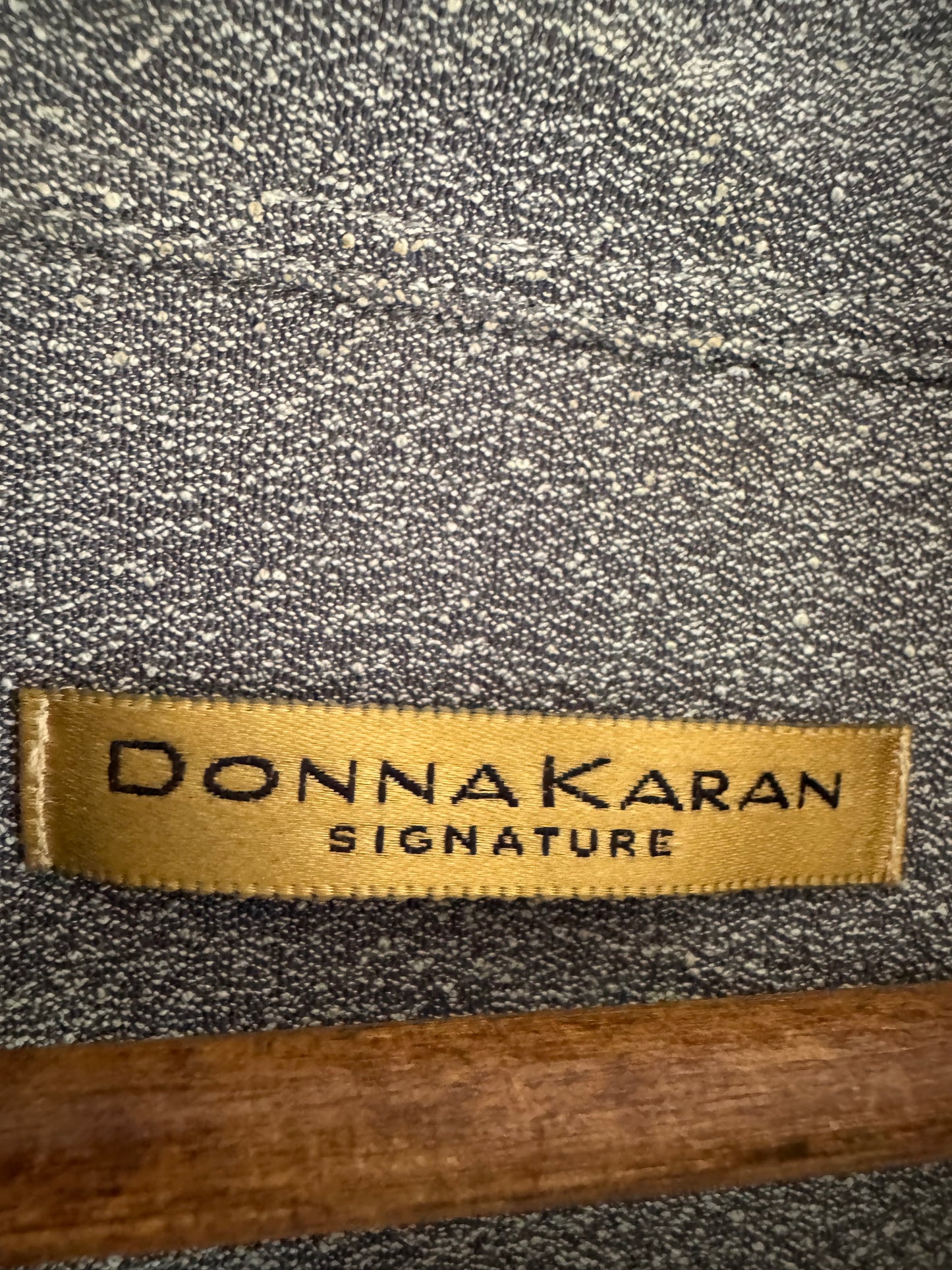 Donna Karan Signature Button Down Shirt in Slate