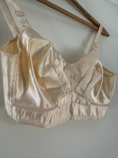 Vintage Bra Top in Cream