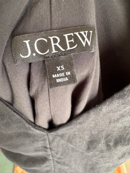 Reclaimed Jcrew Linen Shift Dress in Black