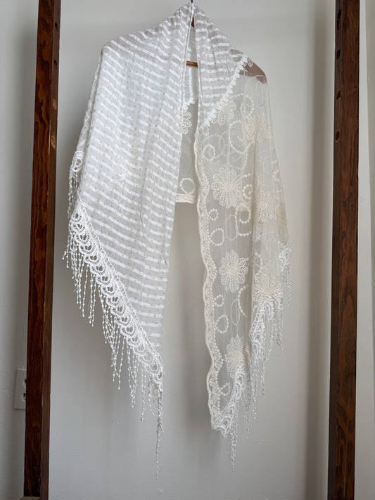 Reclaimed White Wrap in White