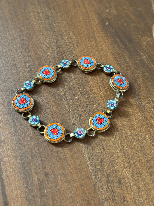 Vintage Italian Mosaic Bracelet