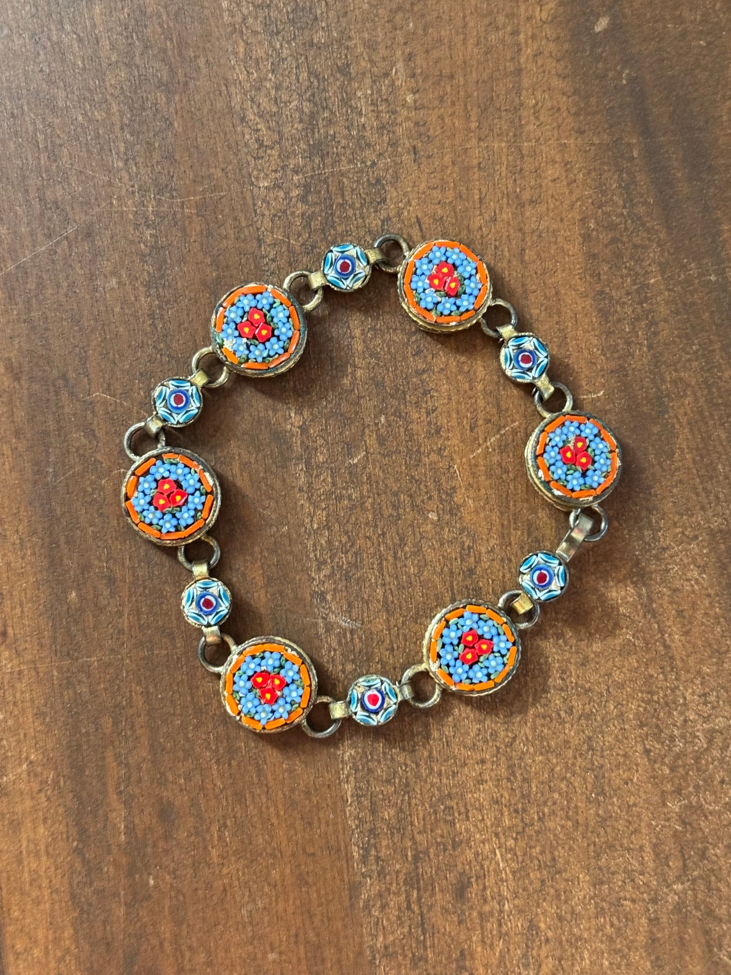 Vintage Italian Mosaic Bracelet