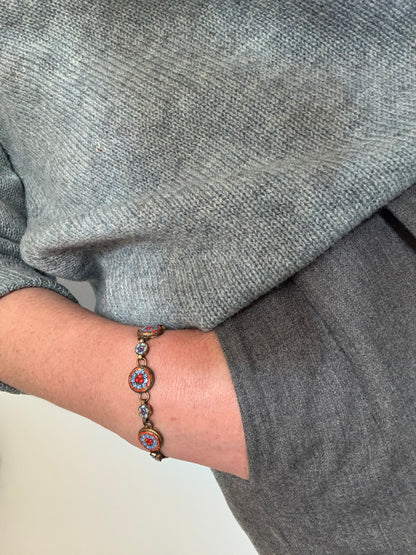 Vintage Italian Mosaic Bracelet