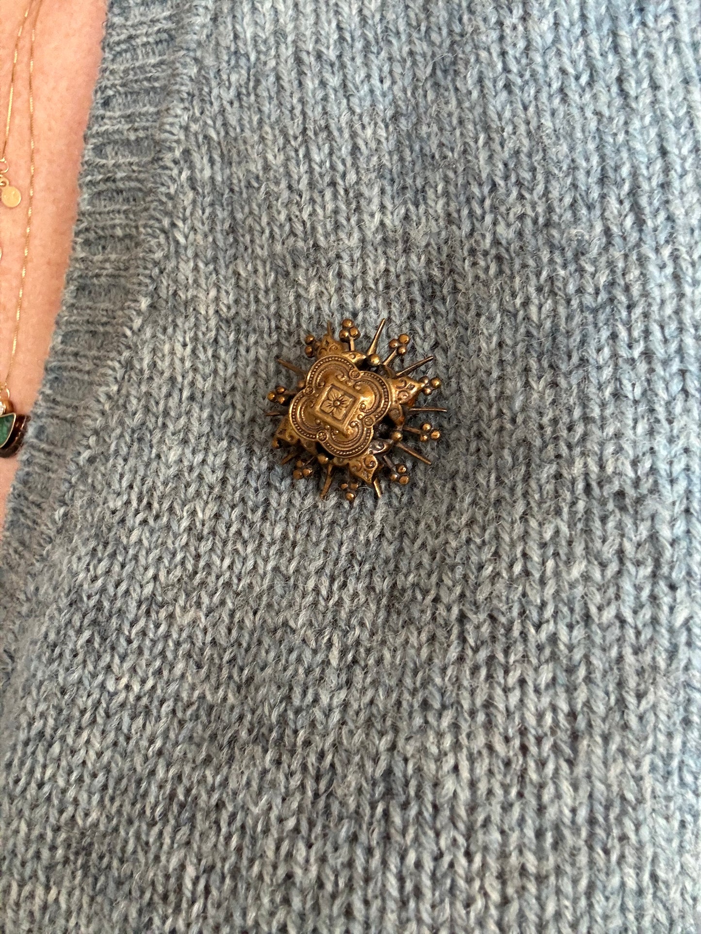 Vintage Metal Brooch