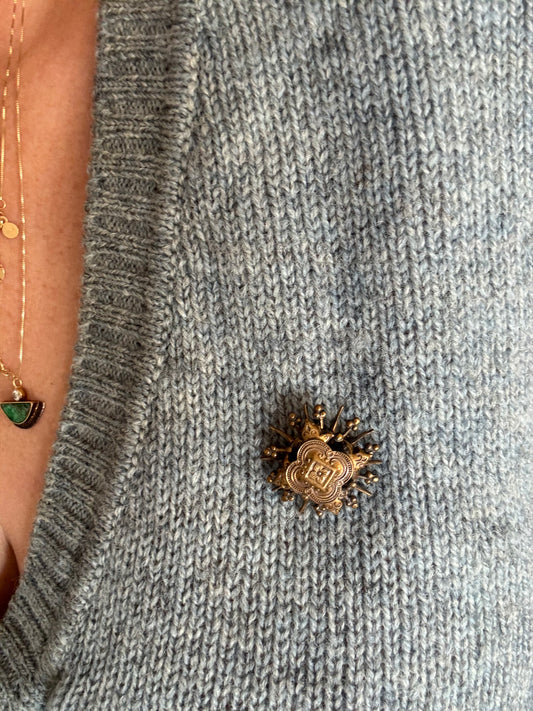 Vintage Metal Brooch