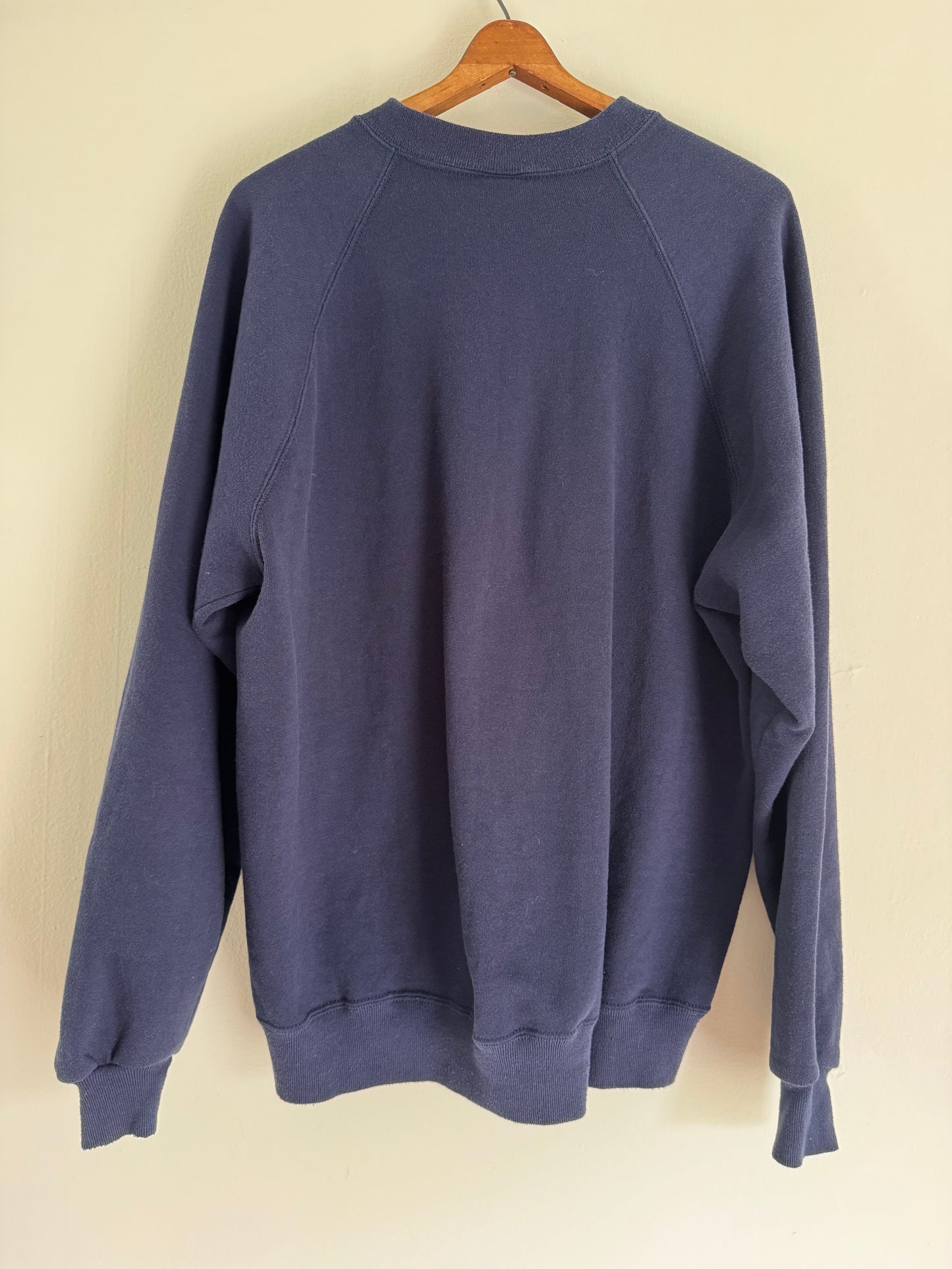 Jerzees 2X Cotton/Poly Sweatshirt in Navy