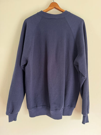 Jerzees 2X Cotton/Poly Sweatshirt in Navy