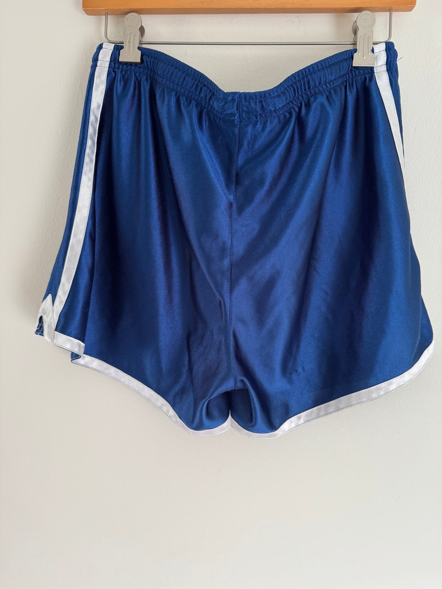 BCG Boxing Shorts in Blue & White
