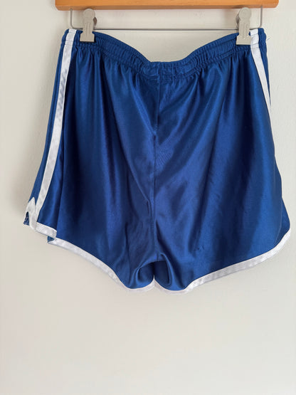 BCG Boxing Shorts in Blue & White