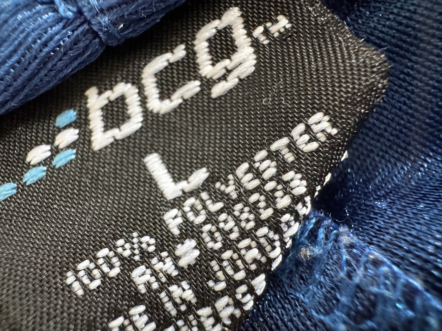 BCG Boxing Shorts in Blue & White