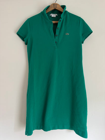 Lacoste Polo Dress in Green