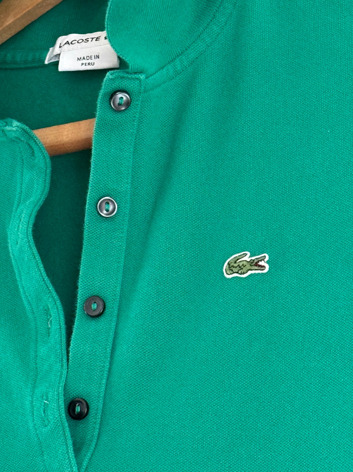 Lacoste Polo Dress in Green