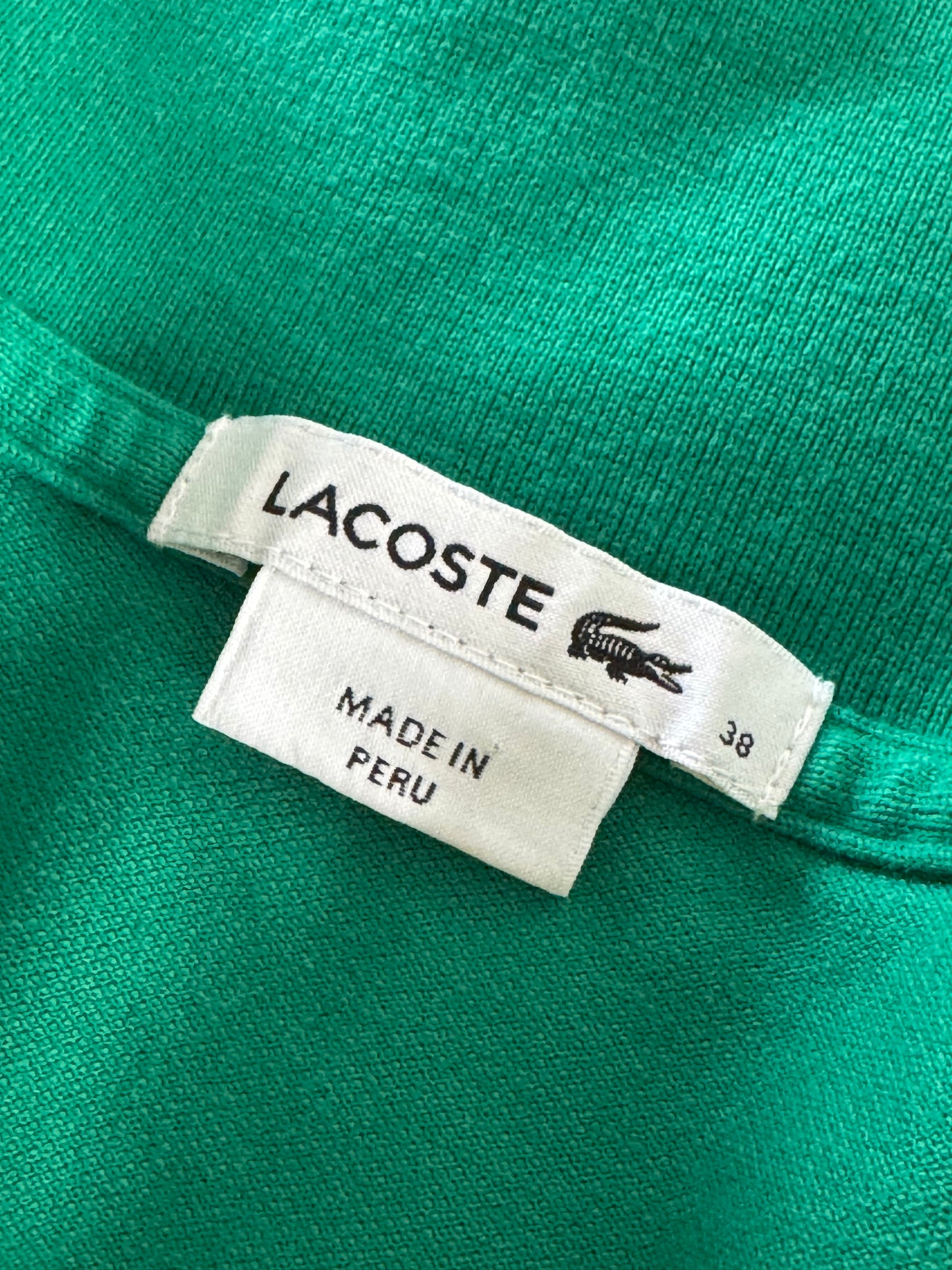 Lacoste Polo Dress in Green