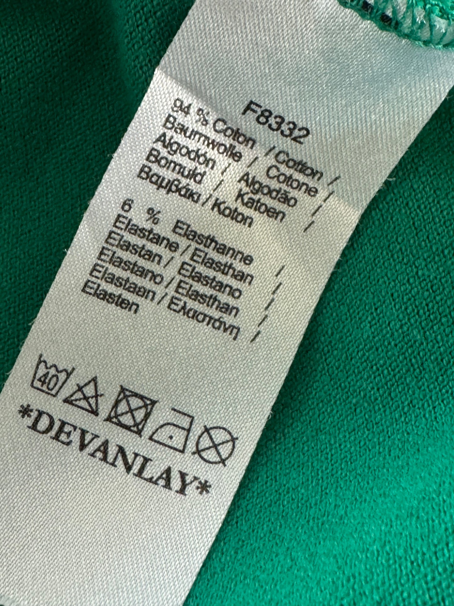 Lacoste Polo Dress in Green