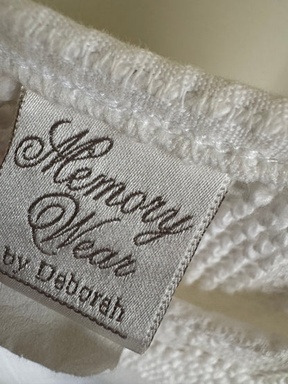 Vintage Memory Wear Blanket Dress in White