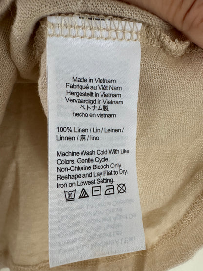 J.Crew Linen Tee in Straw