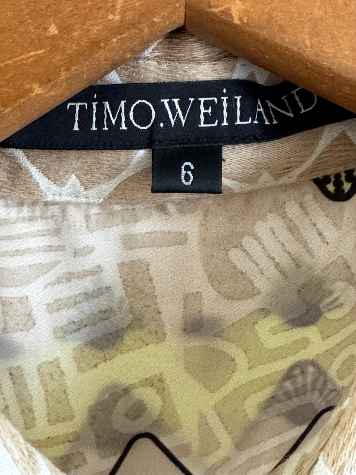 Reclaimed Timo Weiland Sleeveless Button Down Top