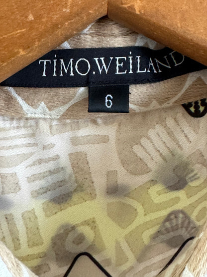 Reclaimed Timo Weiland Sleeveless Button Down Top