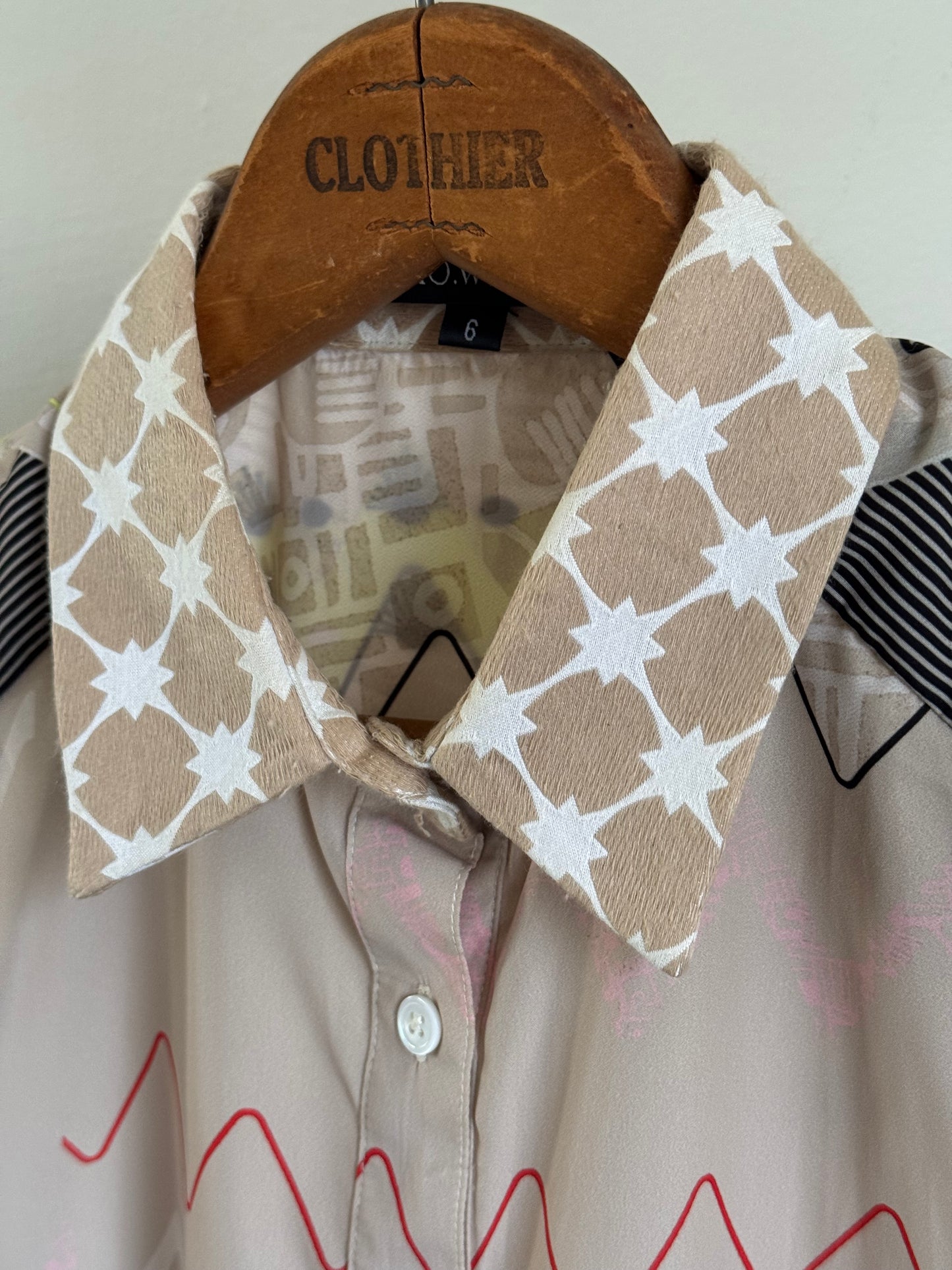 Reclaimed Timo Weiland Sleeveless Button Down Top