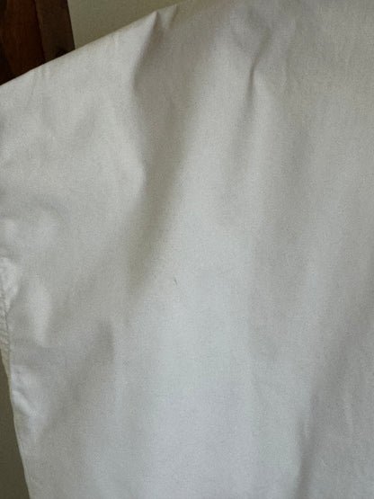 Reclaimed Virginia Johnson Cotton Smock Top in White