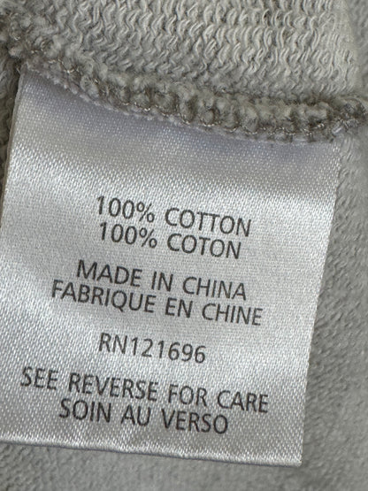 Reclaimed DemyLee Short Sleeve Cropped Sweatshirt in Grey