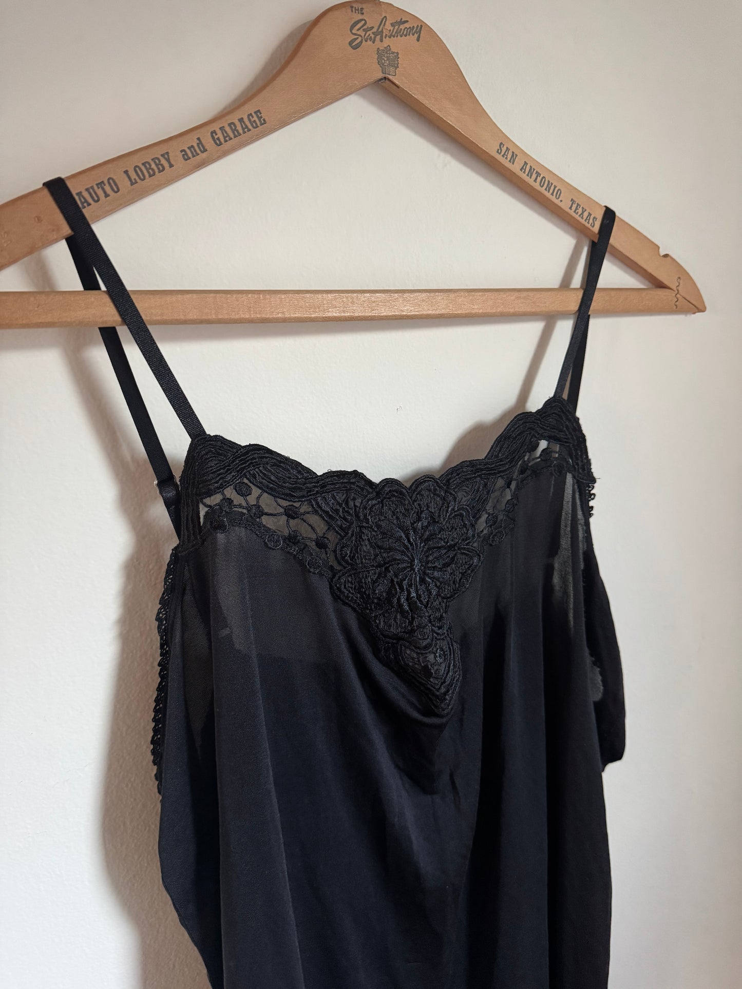 WinterSilks Silk Slip in Black