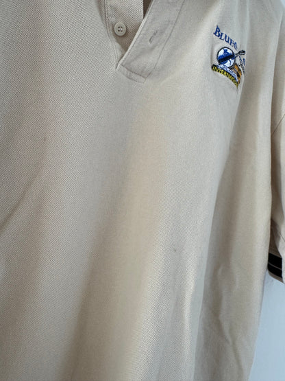 Bluegrass Festival Polo in Khaki/Black