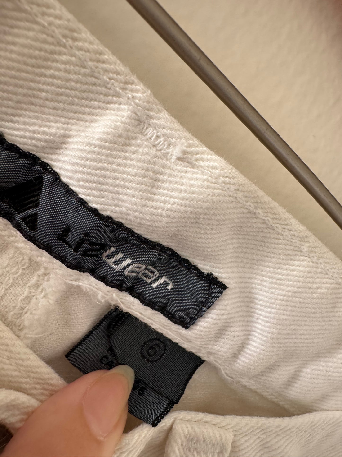 Lizwear Denim Jeans in White